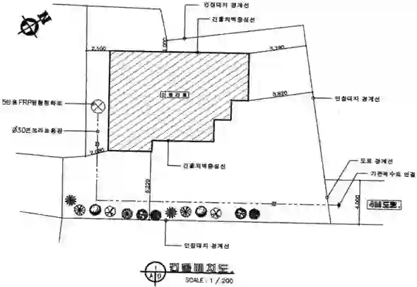 석천리 960-25 배치도 이미지